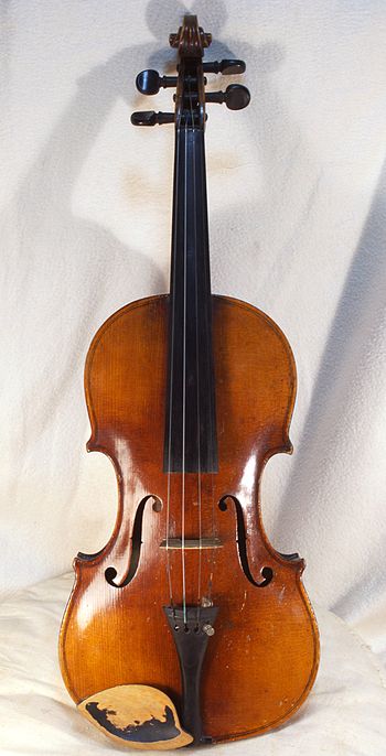 regarding the violin