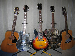 Acoustic and Electric Guitars