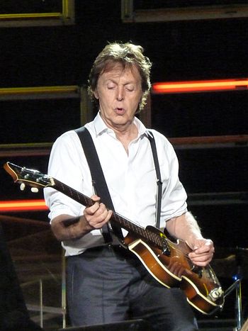 Paul McCartney performs in Dublin, Ireland on ...