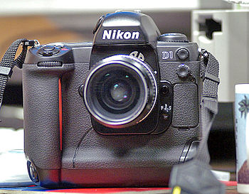I am the author. This is a photo of a Nikon D1.