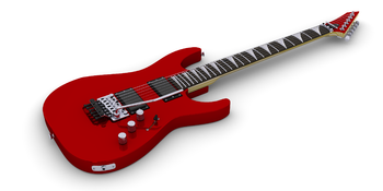 English: Electric Guitar based on ESP KH model.