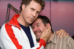 WIll Ferrell with Chris Moyles