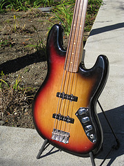 Jaco Pastorius Artist Series Fender Jazz Fretless Bass