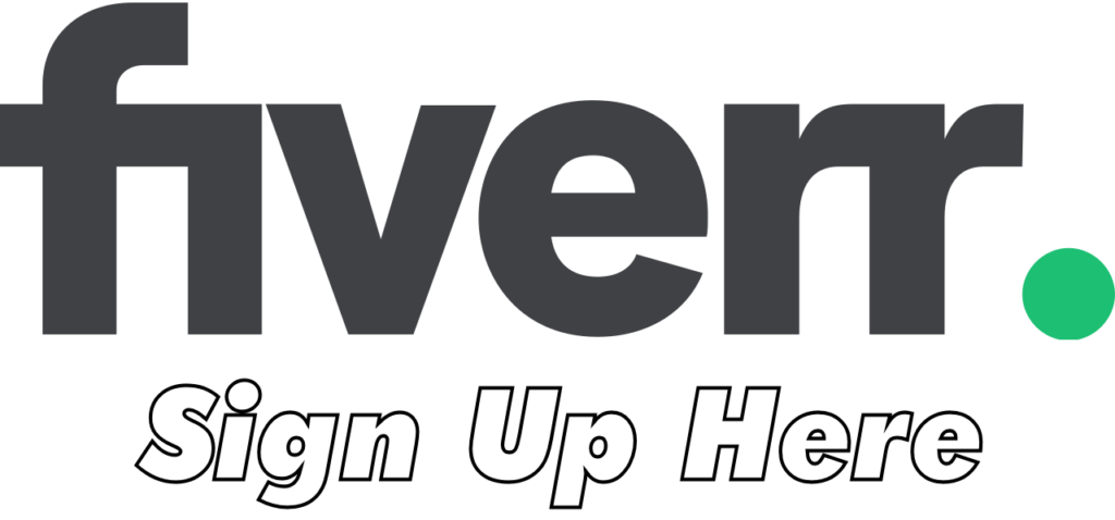 Sign Up Here for Fiverr! Follow the steps and register, it's totally free!