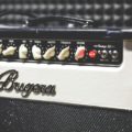 black and white Bugera guitar amplifier